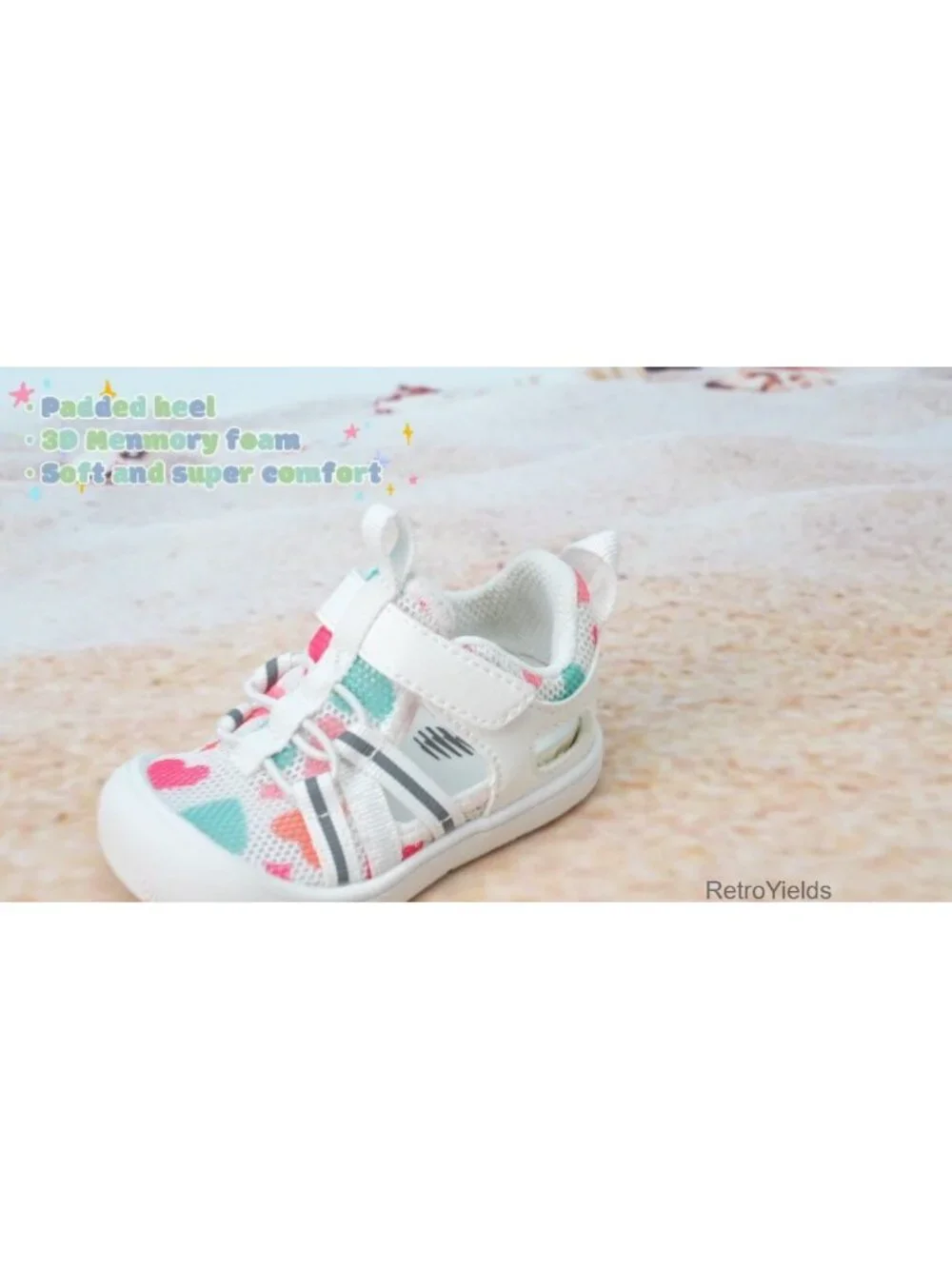 Baby Water Shoes Quick Dry Mesh Non-Slip Toddler Barefoot Walking Sneakers